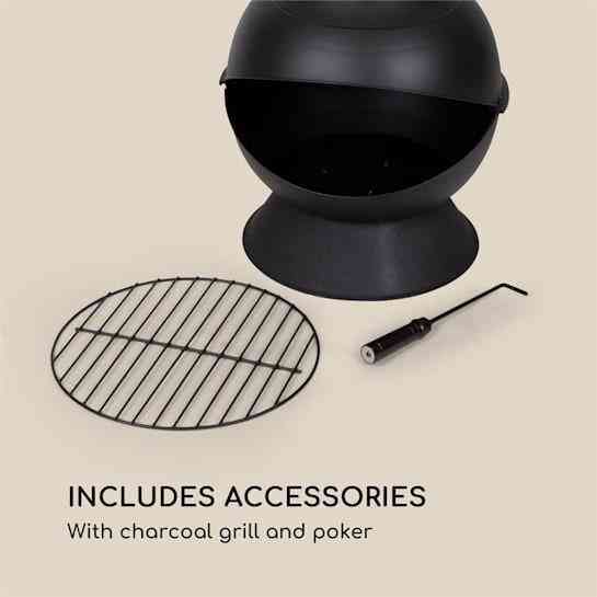 Рыцарь в огне Садовый камин Blumfeldt Германия Ровно