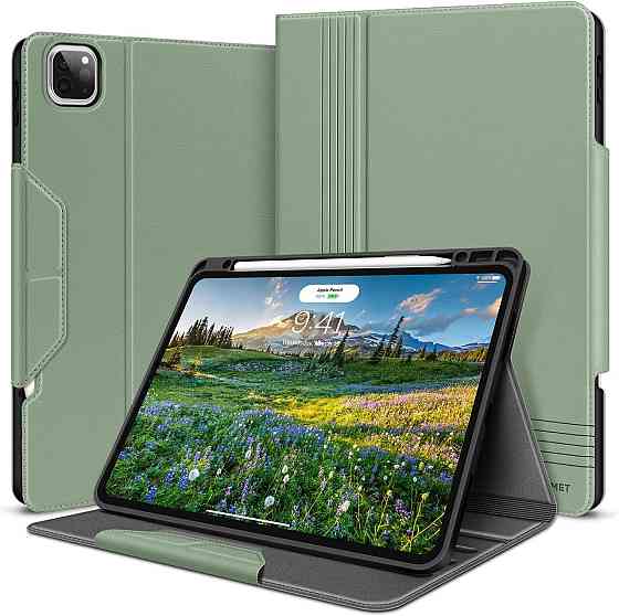 Фірмовий захисний чохол HOLIMET для Apple iPad Pro 12.9 2022/2021/2020/2018 (6th/5th/4th/3rd Generation) Black Дніпро