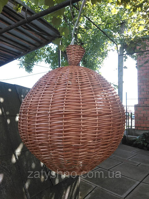 Люстра плетеная куля Киев - изображение 2