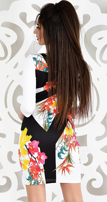 Платье с ярким принтом (42) Киев - изображение 3