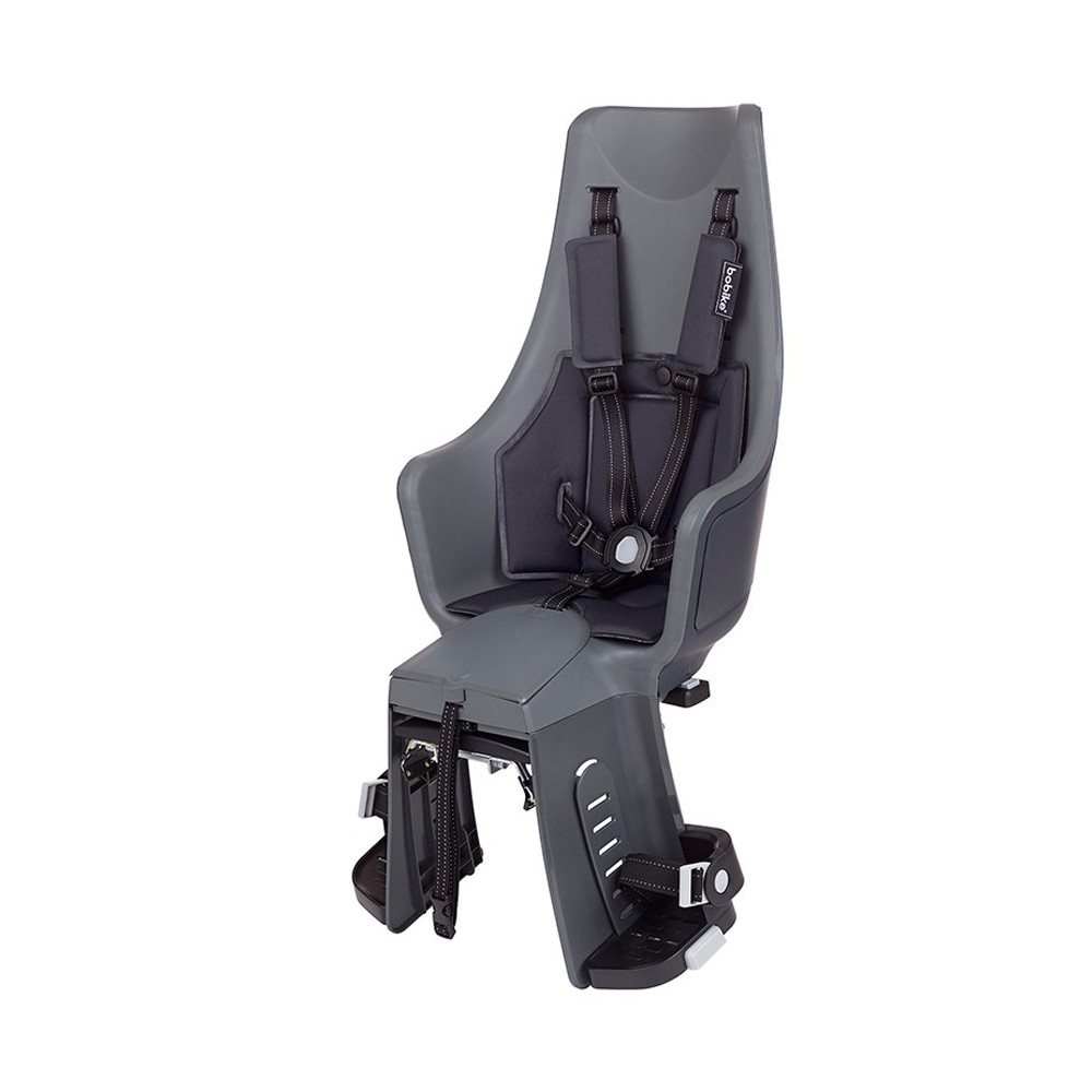 Детское велокресло Bobike Exclusive maxi Plus Carrier / Urban grey Киев - изображение 1