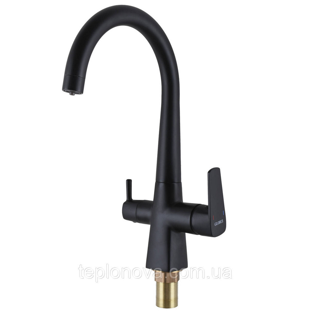 Смеситель для кухни под осмос Globus Lux LAZER GLLR-0999-10-BB Черновцы - изображение 6