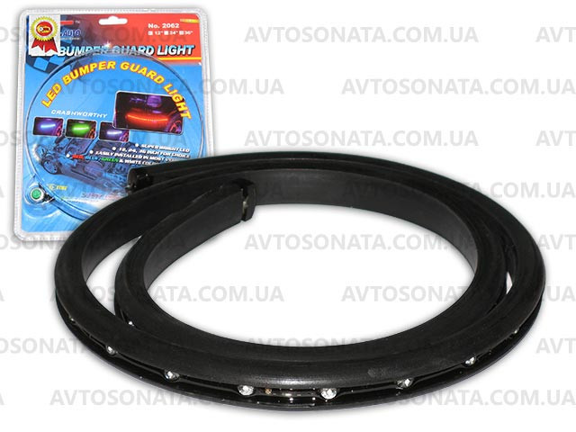 Подсветка гибкая 2062GR 36LEDх90см зелён/резинов.основа Винница - изображение 2