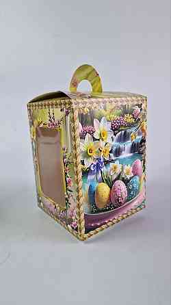 Коробка под пасхальный  Пасхи 14см *14см*18,7см  (400грм) №3 (1 шт) Харьков