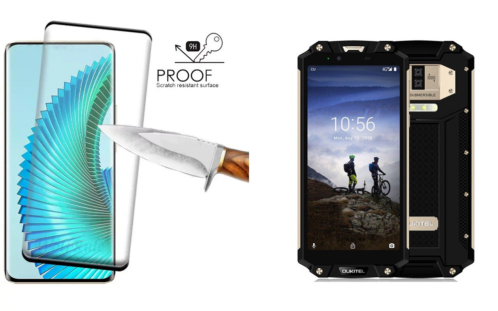 Защитное стекло HyperGlass Pro для Oukitel WP2 – максимальная чувствительность и защита Киев - изображение 1