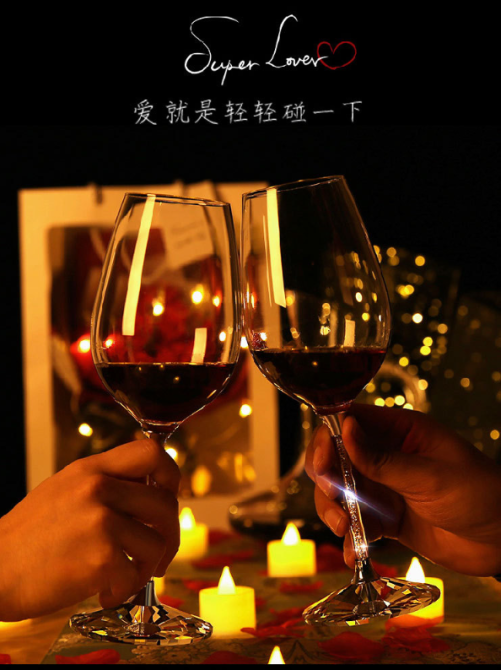 УЦЕНКА КОРОБКА!! Декантер графин для вина Подарочный U-образный 2 бокала с КРИСТАЛЛАМИ в ножке!! ПОДАРОЧНАЯ УПАКОВКА Кременчуг - изображение 9