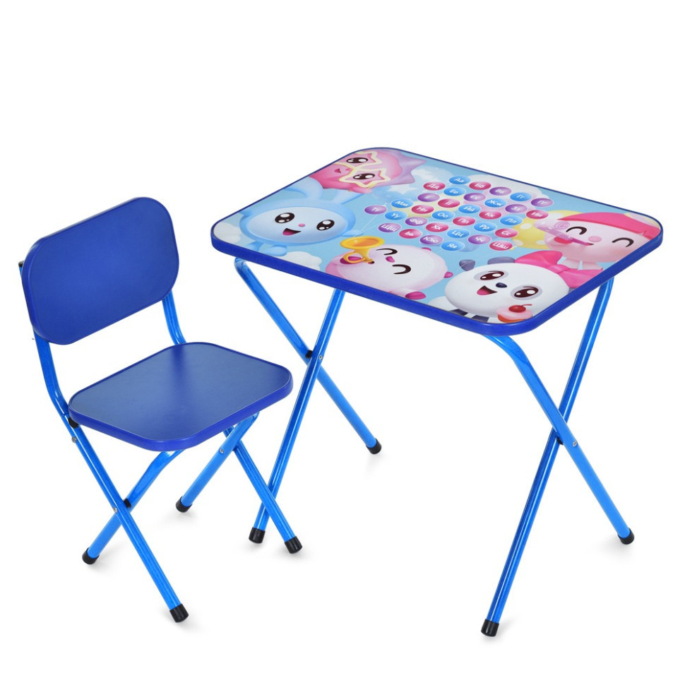 Детский столик складной со стульчиком M 5971-4 синий Винница - изображение 1