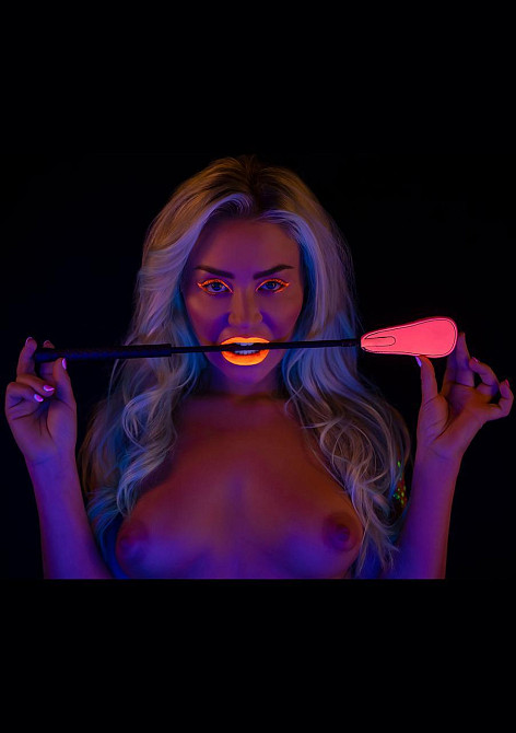 Стек Taboom Glow In the Dark, светится в темноте, розово-черный, 49 см Sex Aura Киев - изображение 5