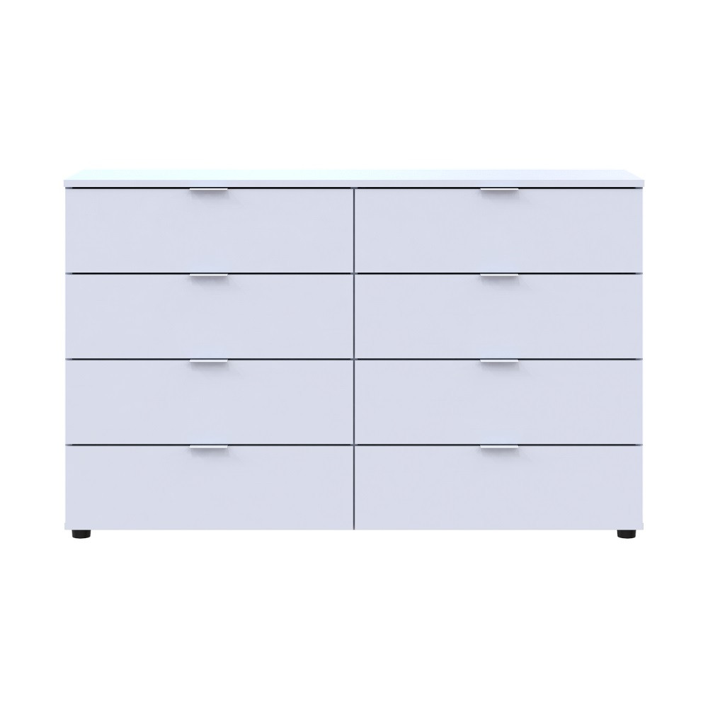 Комод Doros Рон 8 Белый 8 Ящиков 130х38х81 DRS-011774 (41516172) Львов - изображение 1