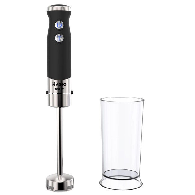 Блендер для взбивания крема и соусов MAGIO, Кухонный погружной блендер с насадками WS-49 Львов - изображение 10