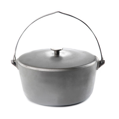 Котел туристический СИЛА алюмінієвий з кришкою та дужкою 8л (960472) Винница - изображение 1