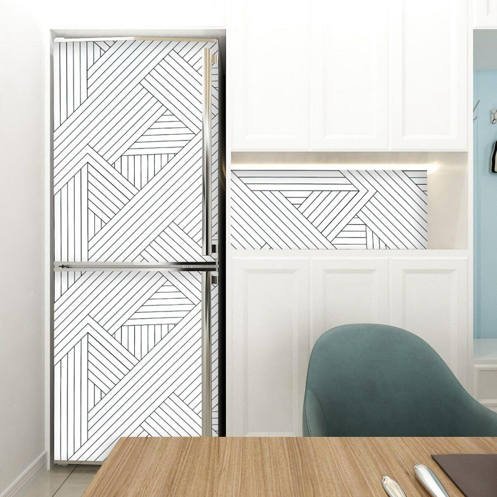 Самоклеящаяся белая пленка с орнаментом Киев - изображение 5