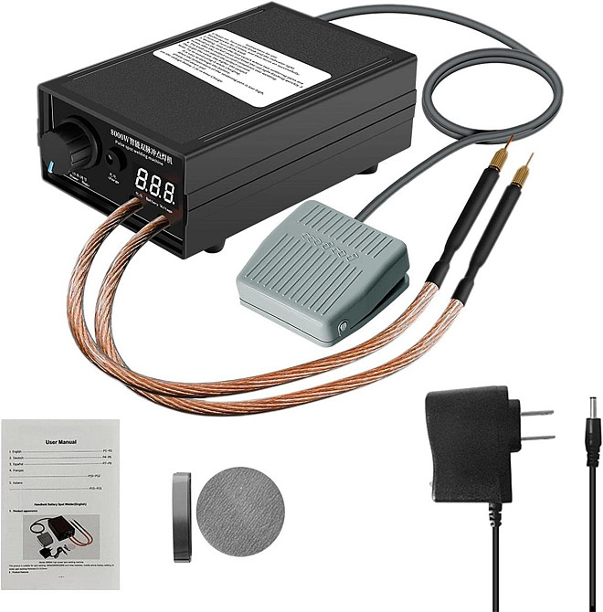 Портативный аппарат точечной сварки с педалью 8000Вт Киев - изображение 5