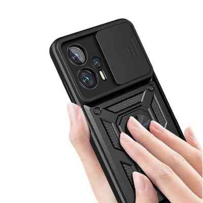 Чехол для мобильного телефона BeCover Military Poco F5 Black (709996) Винница