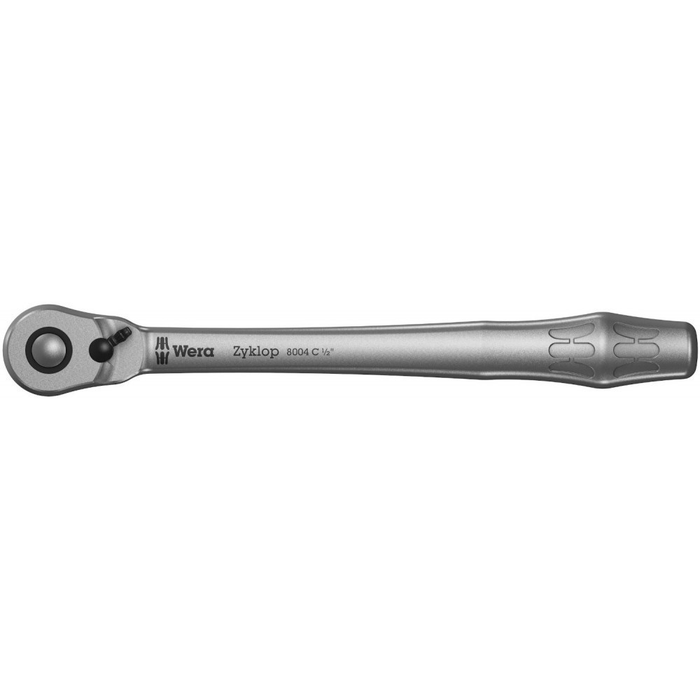 Набір торцевих головок та біт з тріскачкою, подовжувачем 1/2" 28од. Wera 8100 SC 8 Zyklop Metal 05004078001 Одеса - фото 2