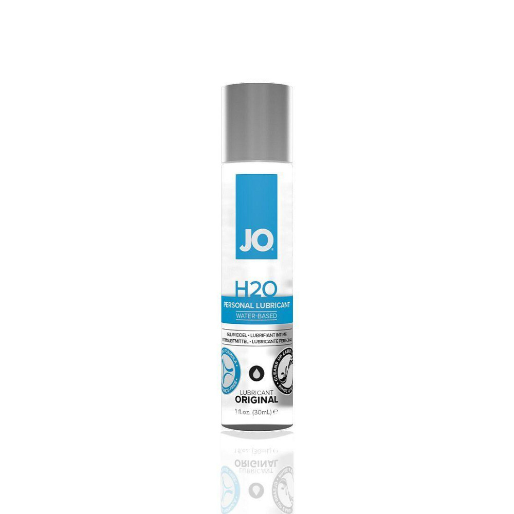 Смазка на водной основе JO H2O ORIGINAL (30 мл) маслянистая и гладкая, растительный глицерин Sex Aura Киев - изображение 1