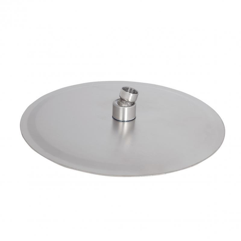 Душевая система для кабины Lidz Wind 1363 Nickel двухвентильный на два потребителя из нержавеющей стали Харьков - изображение 8