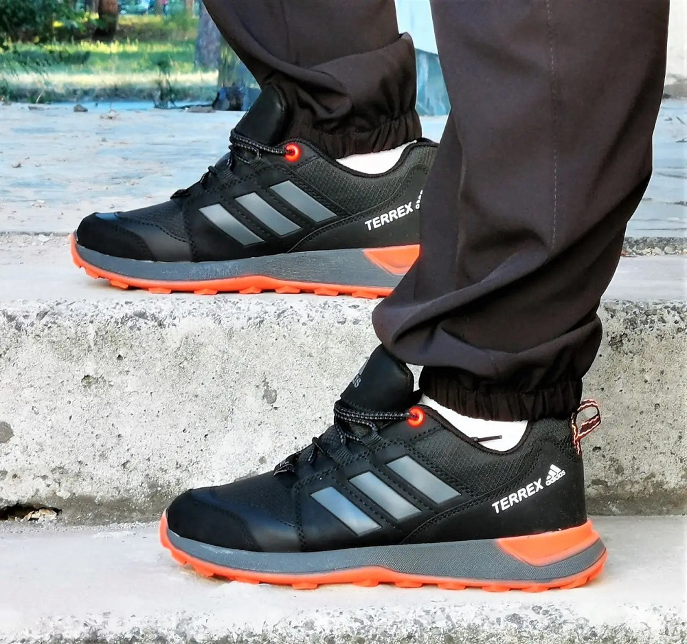Термо Кроссовки Adidas Terrex Мужские Черные Адидас Терекс Еврозима Gore-Tex (размеры: 42) Днепр - изображение 7
