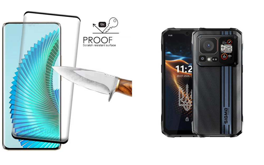 Защитное стекло HyperGlass Pro для Sigma mobile X-treme PQ58 – максимальная чувствительность и защита Киев - изображение 1