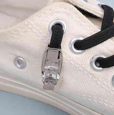 Шнурки эластичные без завязок с цельной застежкой Смела