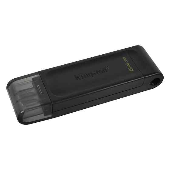 Флеш-пам'ять USB Type-C Kingston DataTraveler 70 DT70/64GB (64GB, Type-C) Николаев