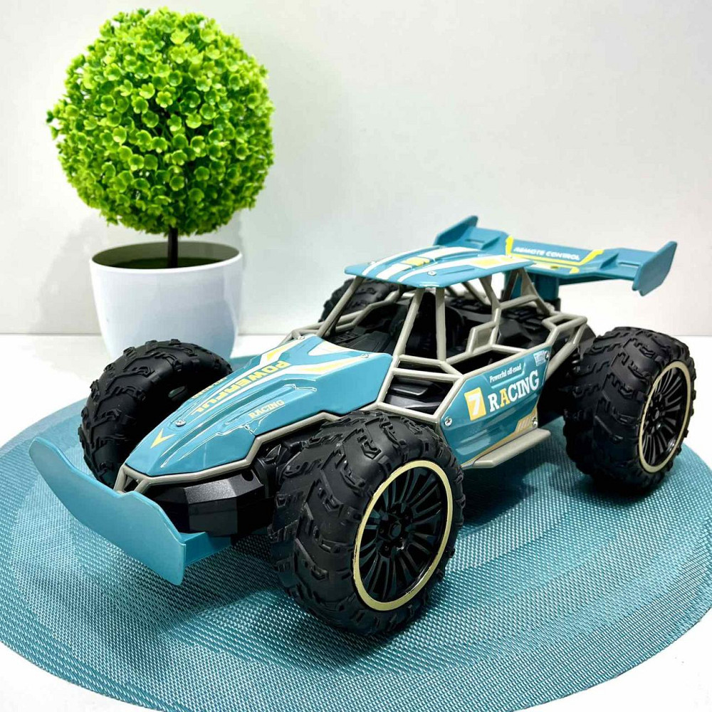 Машинка на радіокеруванні з парогенератором та світлом 32,5см 1:12 Блакитна (W338-3) Чернігів - фото 2