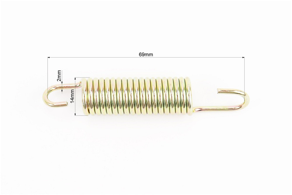 Пружина підніжки центральної (L73мм, D14мм, 18 витків) "слабше" Київ - фото 2