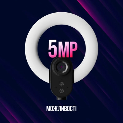 Веб-камера Lorgar Circulus 910 Streaming 5MP 1944 Auto Focus Stereo (LRG-SC910) Винница - изображение 12