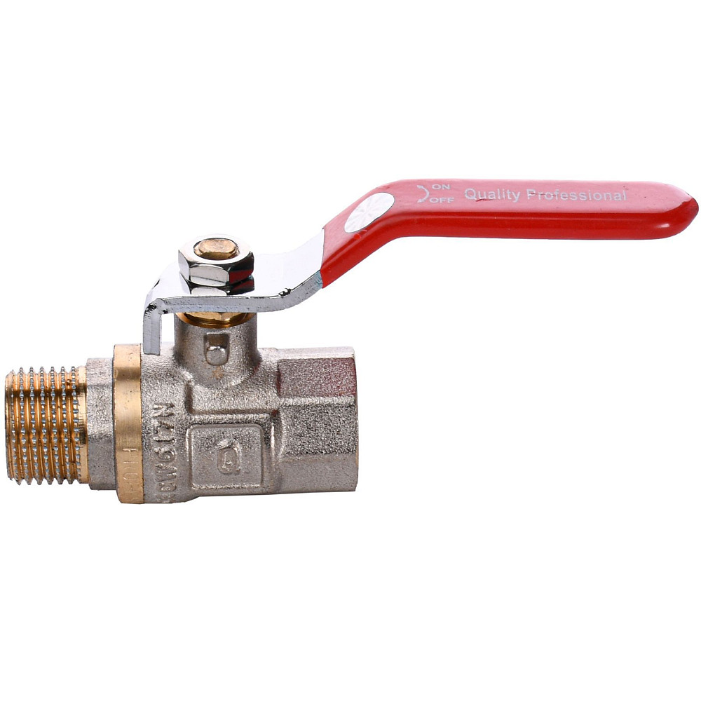 Кран кульовий прямий Q PROFESSIONAL    1/2″ ЗВ КР PN40 QP152 Тернопіль - фото 1