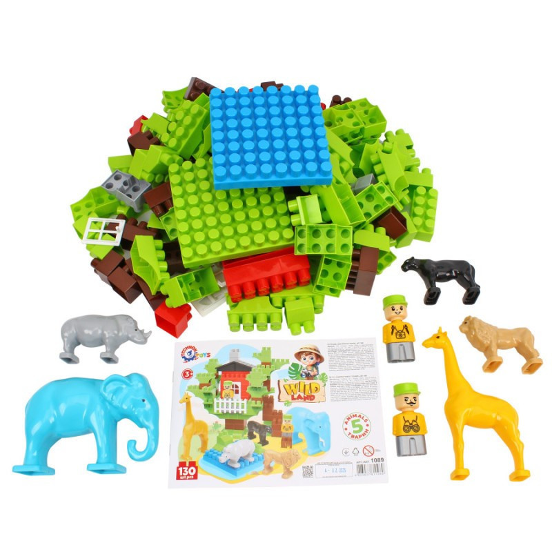 Дитячий набір конструктора "Будинок на дереві" 1089TXK 130 деталей Вінниця - фото 3