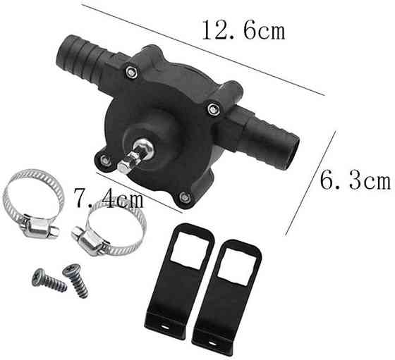 Насос на дриль для перекачування дизельного палива, води Rewolt SL015 Чернігів