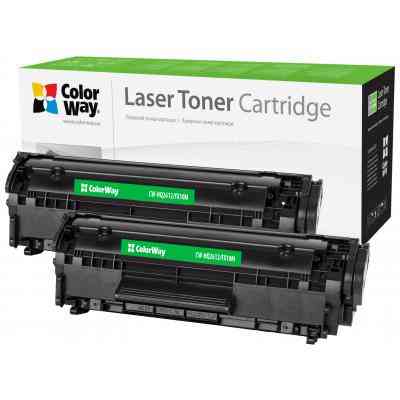 Картридж ColorWay для HP LJ 1010 (Q2612AF/Canon FX-10 Universal) DUAL PACK (CW-HQ2612/FX10FM) Винница