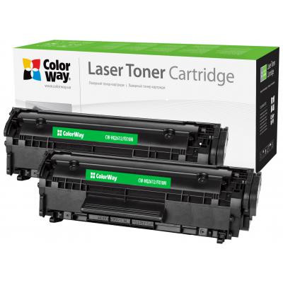 Картридж ColorWay для HP LJ 1010 (Q2612AF/Canon FX-10 Universal) DUAL PACK (CW-HQ2612/FX10FM) Винница - изображение 1