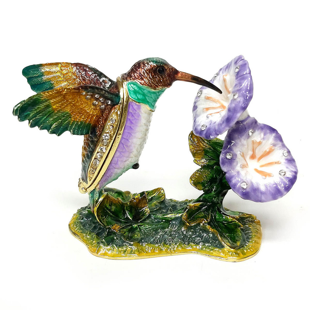 Шкатулка со стразами Колибри Киев - изображение 1