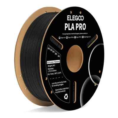 Пластик для 3D-принтера ELEGOO PLA PRO 1кг, 1.75мм, black (50.203.0188) Вінниця
