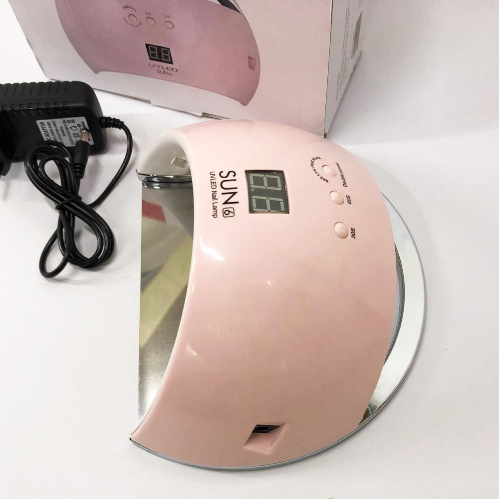 Сушарка для нігтів домашня, Лампа для швидкого сушіння нігтів, Манікюрна світлодіодна лампа з таймером OW-14 Львів - фото 11
