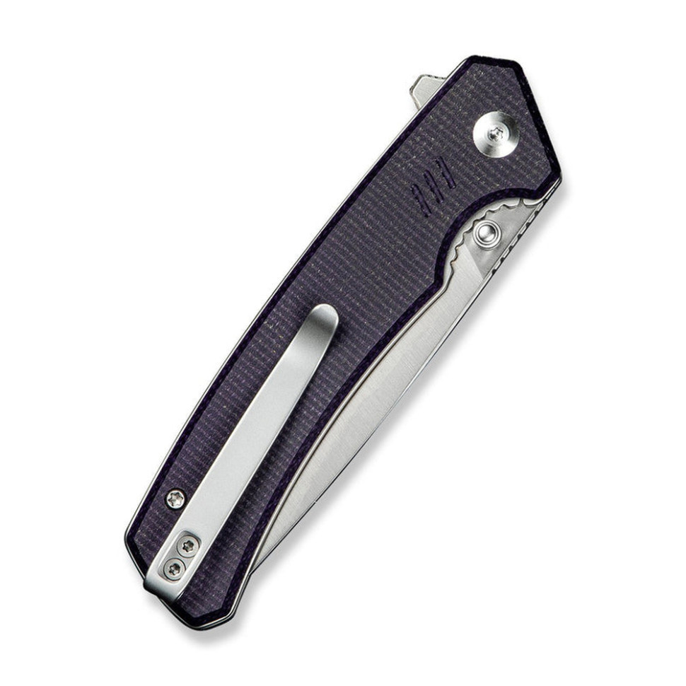 Ніж складаний туристичний Civivi Merit, (8.3 см) 14C28N / Micarta чорний Київ - фото 6