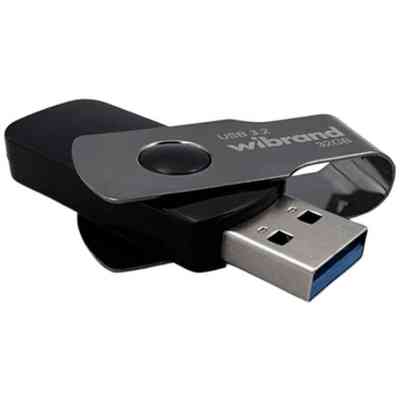 USB флеш накопичувач Wibrand 32GB Lizard Black USB 3.2 (WI3.2/LI32P9B) Вінниця