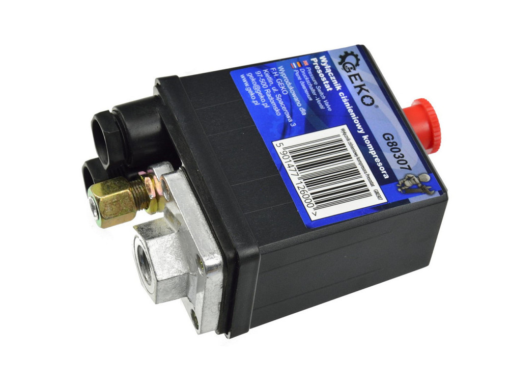 Пресостат "GeKo" 12 bar (230 В) Київ - фото 4