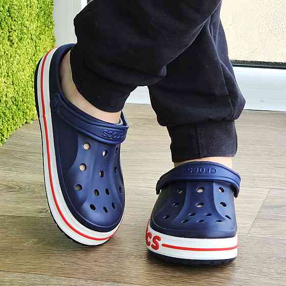 Жіночі Крокси Сині капці CROCS Шльопанці (розміри: 34,35,36,37,38) Дніпро