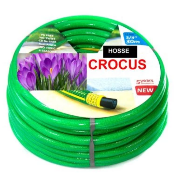 Шланг для поливу армований 3/4" 20м Crocus Hosse Житомир