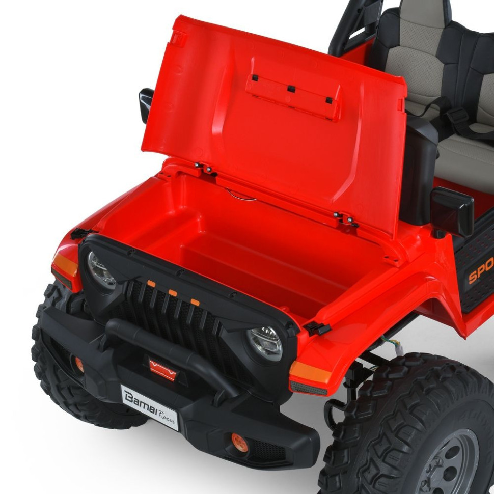 Дитячий електромобіль Джип M 6204EBLR-3(24V) до 60 кг Вінниця - фото 5