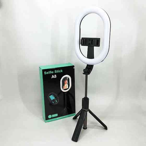 Портативна лампа для блогерів, Селфі лампа професійна, Лед для селфі Led кільце зйомка FO-73 Ивано-Франковск