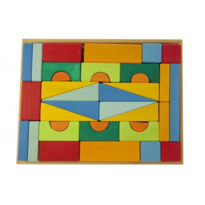 Конструктор Nic деревянный Тоскана большой 36 эл (NIC523310) Вінниця - фото 1