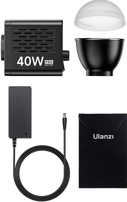 Ulanzi L023 40W Pro + блок питания – профессиональный свет для съемки Харьков - изображение 4