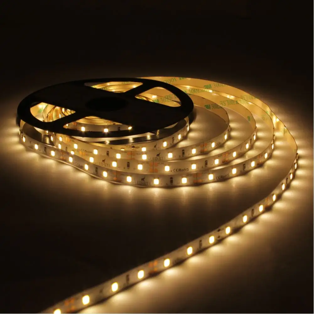 LED-STIL LED стрічка LED-STIL 3000K, 6 Вт/м, 2835, 60 діодів, IP33, 12V, 500 LM, тепле світло Коломия - фото 4