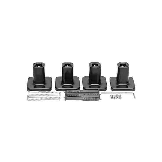 Полотенцесушитель електрический Domingo Axis 480x800 черный муар, левый Киев