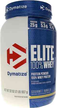 Протеїн Dymatize Elite 100% Whey Protein 907 g (Gurmet vanilla) Луцьк