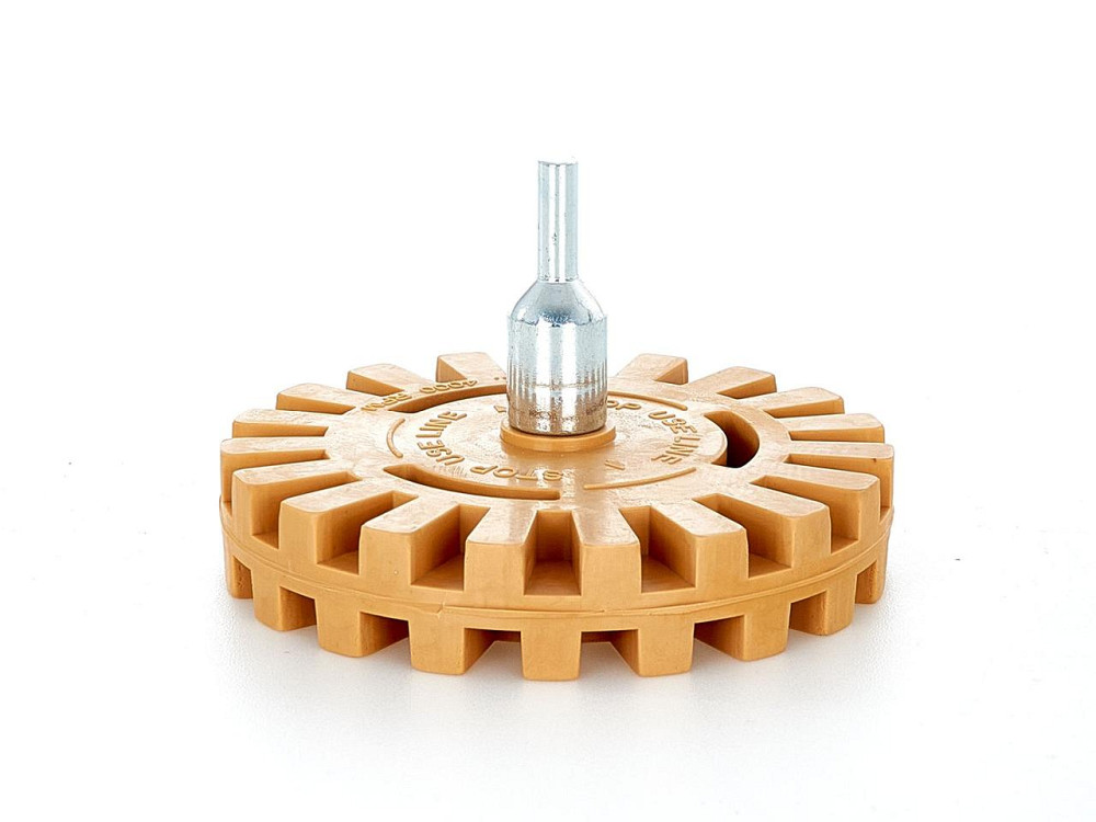 Гумова насадка гофрована на дриль для зняття клею з автомобіля Київ - фото 1