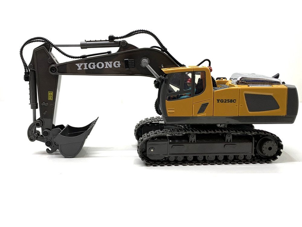 Екскаватор гусеничний на радіоуправлінні Вид 2 Жовто-чорний (ВС1037) Чернигов - изображение 2